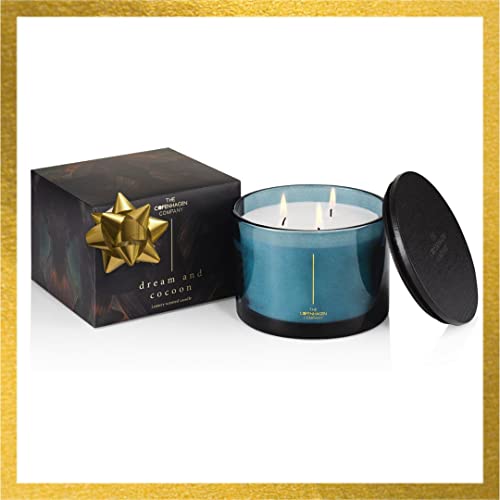 Luxury Aromatherapy Scented Candles - Bergamot, Rose & Sandalwood