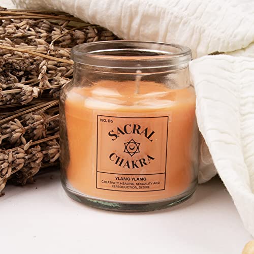 Luxury Scented Candle with Soy Wax & Essential Oil Blend