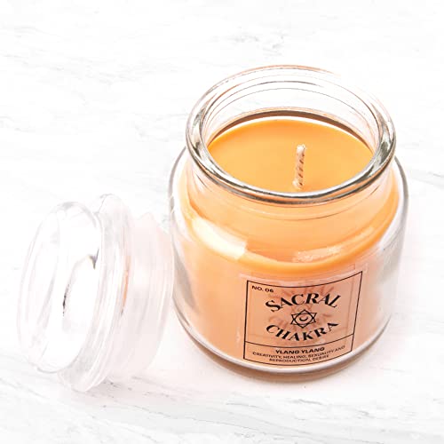 Luxury Scented Candle with Soy Wax & Essential Oil Blend