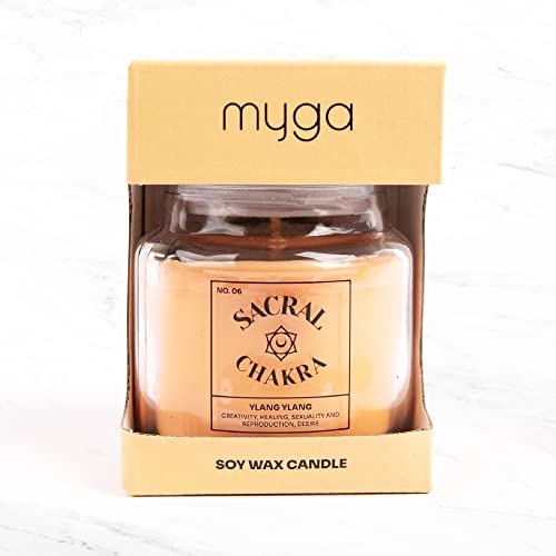 Luxury Scented Candle with Soy Wax & Essential Oil Blend
