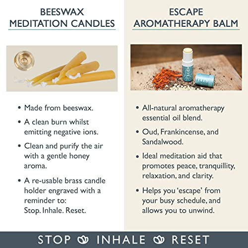 Luxurious Aromatherapy Balm & Candle Set