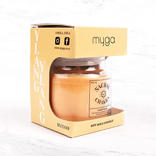 Luxury Scented Candle with Soy Wax & Essential Oil Blend