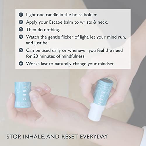 Luxurious Aromatherapy Balm & Candle Set