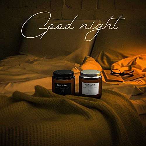 Luxury Lavender & Chamomile Sleep Candle Gift Set