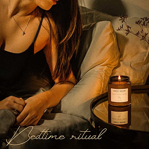 Luxury Lavender & Chamomile Sleep Candle Gift Set