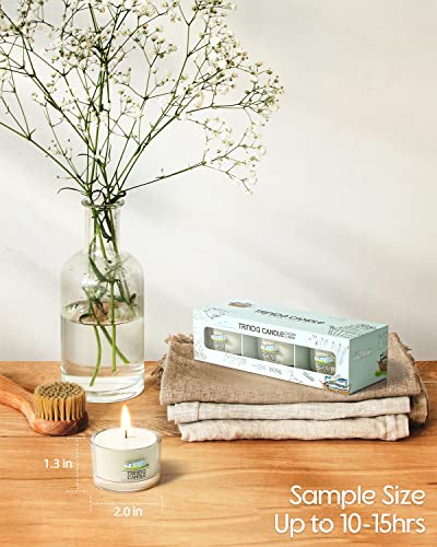 Luxury Scented Candles Gift Set - Fresh Linen