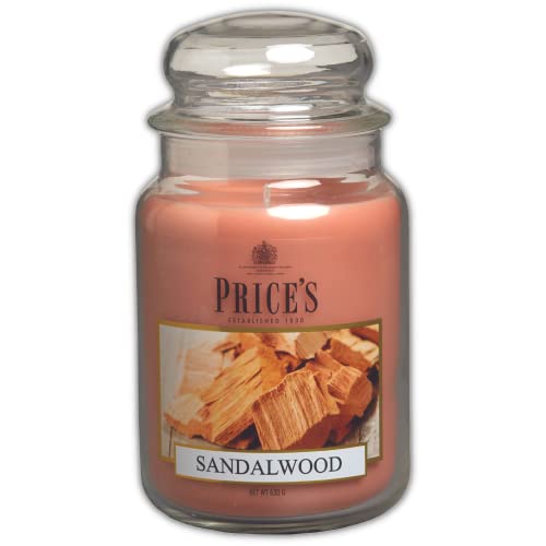 Luxury Sandalwood Jar Candle - Woody, Delicious Fragrance