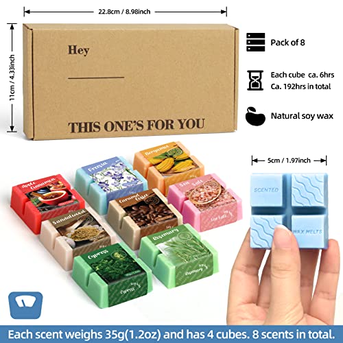 Luxury Scented Wax Melts Set, Handmade Home Fragrance