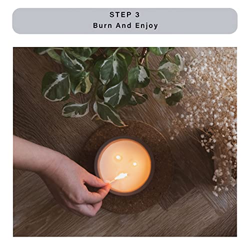 Luxury Lemongrass & Lavender Scented Candle