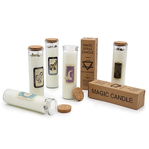Luxury Love Magic Soy Wax Candle with Crystals