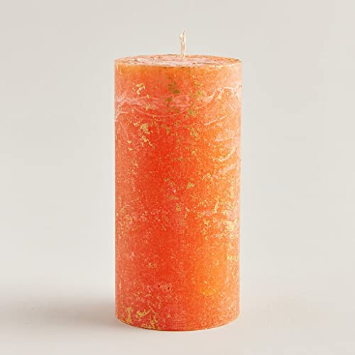 Luxury St Eval Gold Marbled Orange & Cinnamon Candle