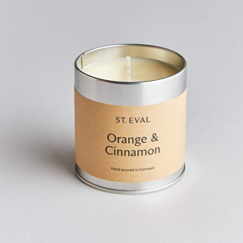 Luxurious St. Eval Orange & Cinnamon Tin Candle