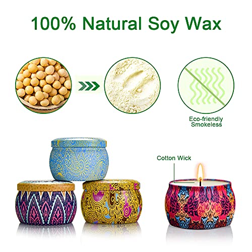 Luxury Lavender Fig Soy Candle Set
