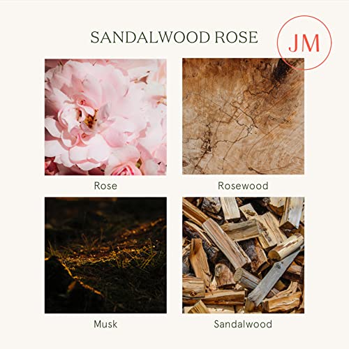 Luxury Sandalwood Rose Aromatherapy Candle, 230g