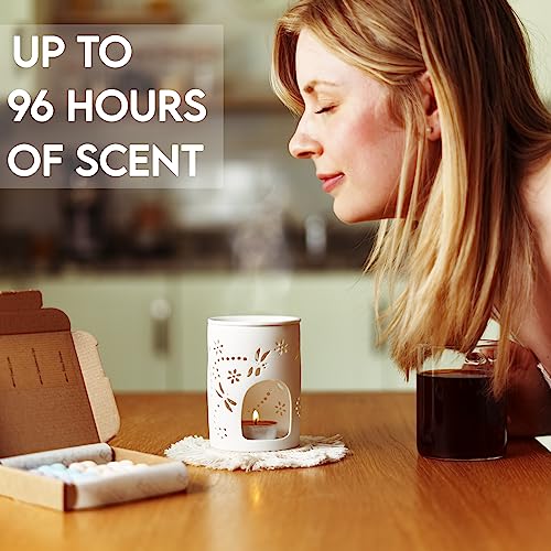 Luxurious Floral Wax Melts - 16 Pack, 4 Scents