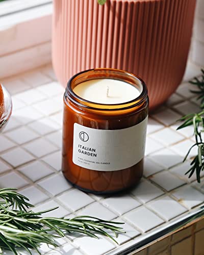 Italian Garden Luxury Scented Candle | Essential Oils