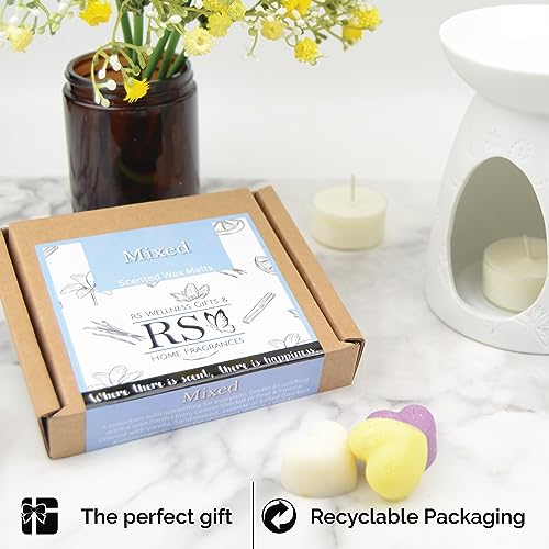 Floral Mix Wax Melts - 16 Heart Gift Set