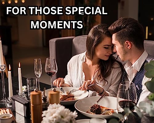 Taper Candles Long Burning - Long Candles Pack of 10 Tall Dinner Candles 7 Hour Burn Time, Classic Household Unscented, Dripless Candles, Zan Village Candle Company - Black