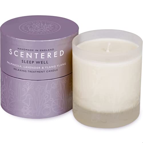 Luxury Sleep Well Scented Candle - Lavender, Chamomile