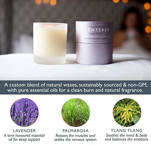 Luxury Sleep Well Scented Candle - Lavender, Chamomile