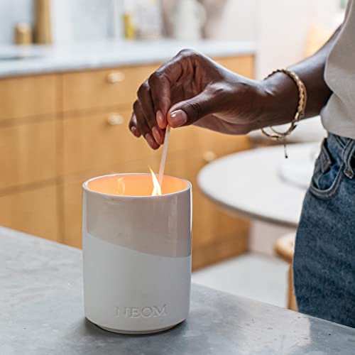 NEOM Luxury Scented Ceramic Candle - Grapefruit, Mandarin & Eucalyptus