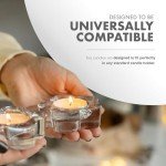 Delka Luxury Tea Light Candles - 50 Pack