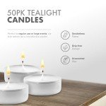 Delka Luxury Tea Light Candles - 50 Pack
