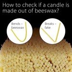Danilovo 50 Pcs Beeswax Taper Candles (White) - Orthodox Church Candle Tapers for Prayer, Ritual, Christmas - No Soot, Dripless, Tall, Bendable, N140, Height 15 cm, Ø 5 mm