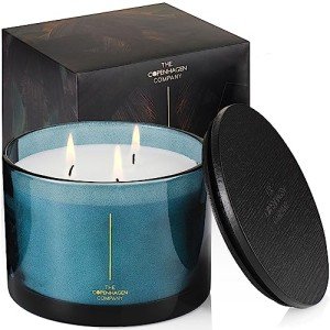 Luxury Aromatherapy Scented Candles - Bergamot, Rose & Sandalwood