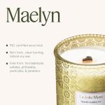 LA Jolie Muse Balsam Fir & Cedarwood Luxury Candle