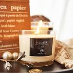 Chloefu LAN Premium Jasmine Scented Candles - 2 Pack