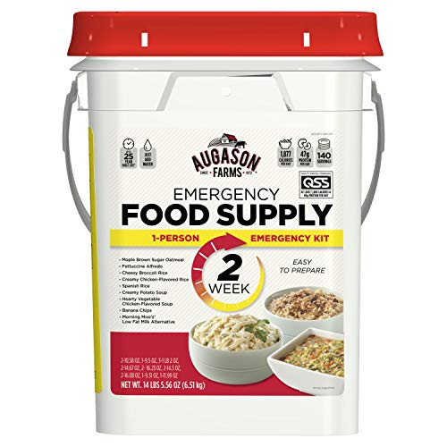 2-Week Emergency Food Supply Bucket for 1 Person