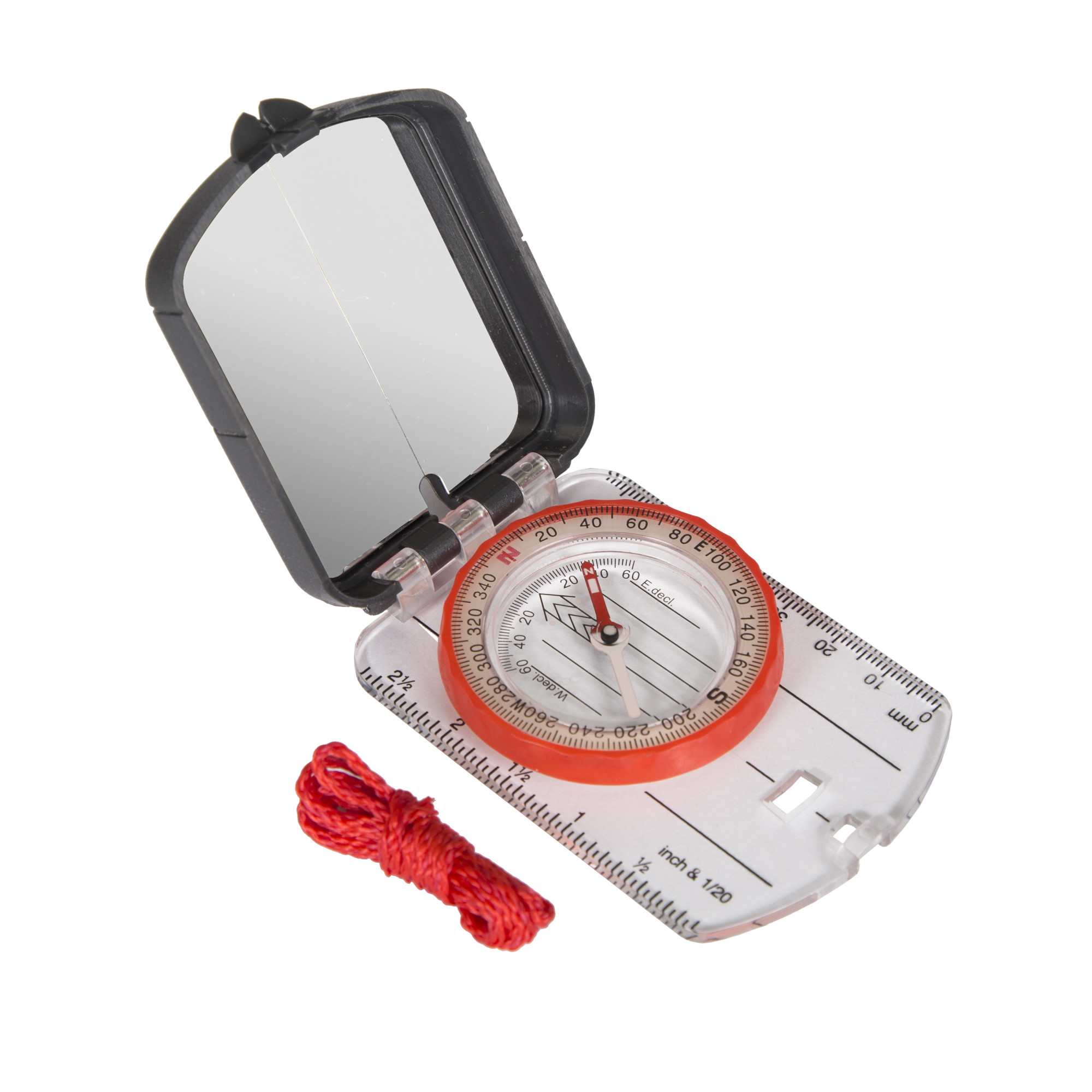 Stansport Compass Multi-Function with Mirrored Cove