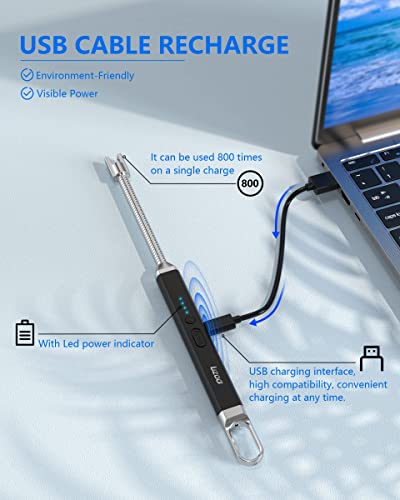 USB Rechargeable Electric Lighter for Camping Stoves