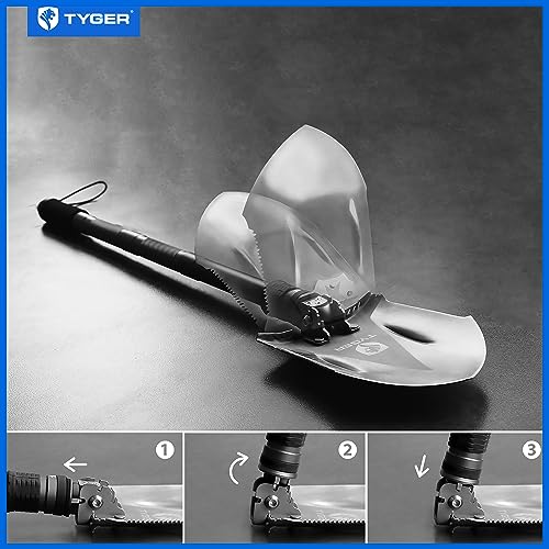 TYGER Multifunction Shovel for Survival and Camping