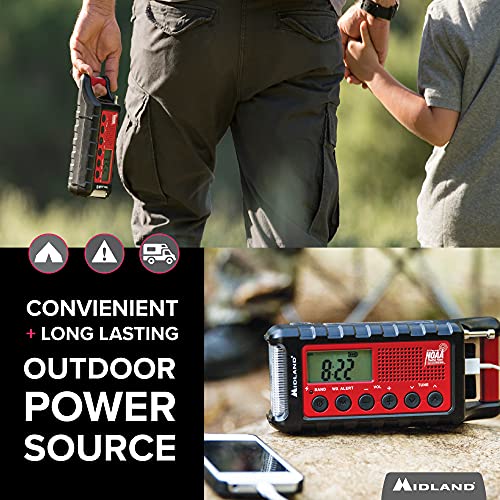 MIDLAND RADIO Emergency Dynamo Crank Radio w Battery