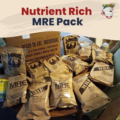 12 Pack Genuine U.S. Military Meals
