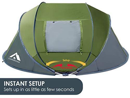 4-Person Waterproof Military Pop Up Tent