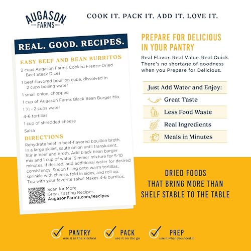 Freeze Dried Beef for Emergency Prepping