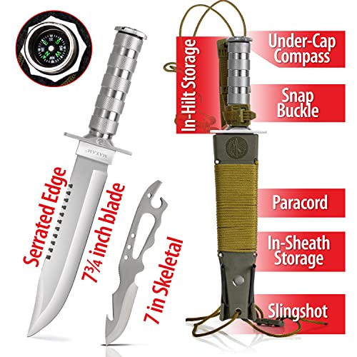 12-Piece Survival Knife Set for Preppers