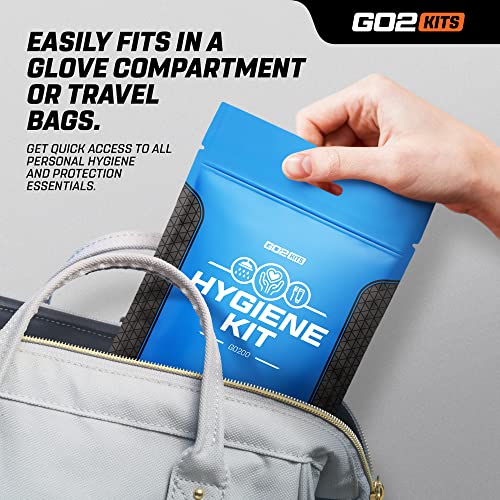 USA-Made Go2Kits Toiletry & PPE Kit (1 Pack)