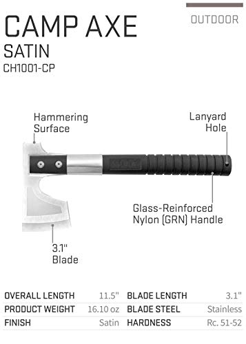 SOG Compact Camp Axe with Sheath (CH1001-CP)