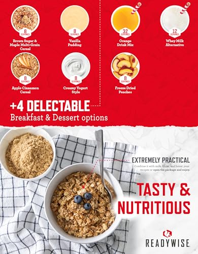 ReadyWise 124 Serving Ultimate Preparedness Pack, 25 Year Shelf Life