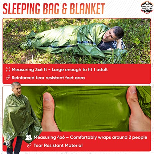 Complete 10-Piece Survival Shelter Kit