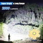 Goreit Rechargeable 20000 Lumen Flashlight