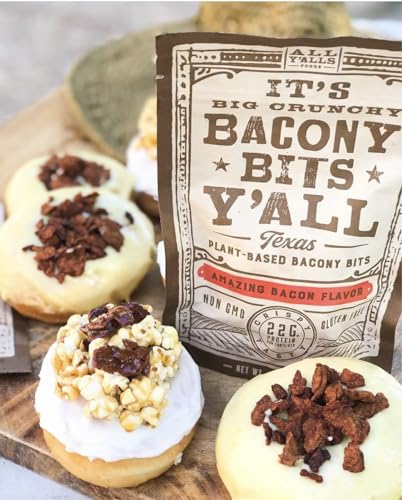 All Y'alls Plant-Based Bacony Bits | Crunchy Vegan Snacks