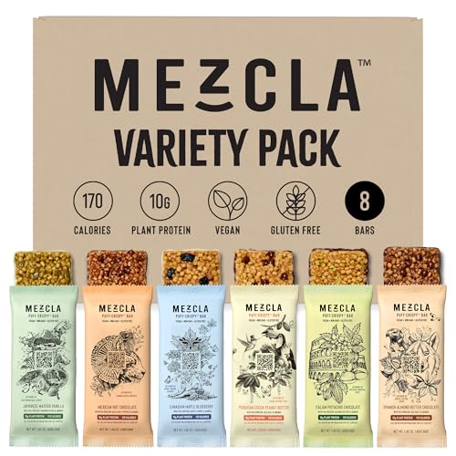 Set of 8 Plant-Based Protein Bars