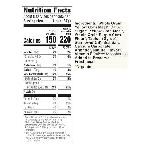 Cascadian Farm Gluten-Free Fruitful O Cereal