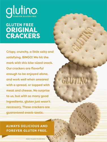 Glutino Original Gluten-Free Snack Crackers 4.4 oz