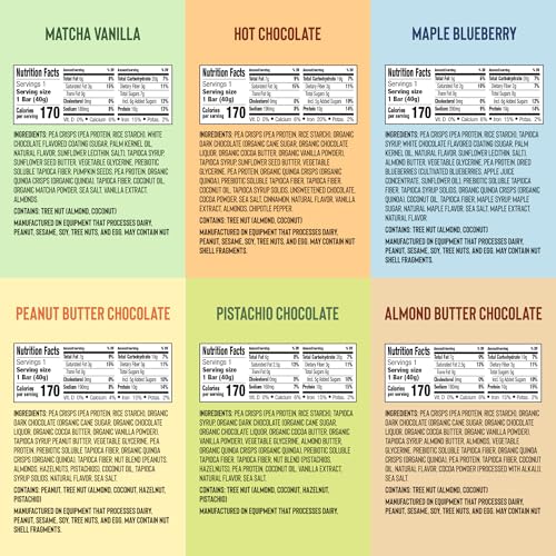 Set of 8 Plant-Based Protein Bars